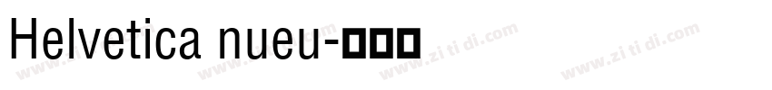 Helvetica nueu字体转换